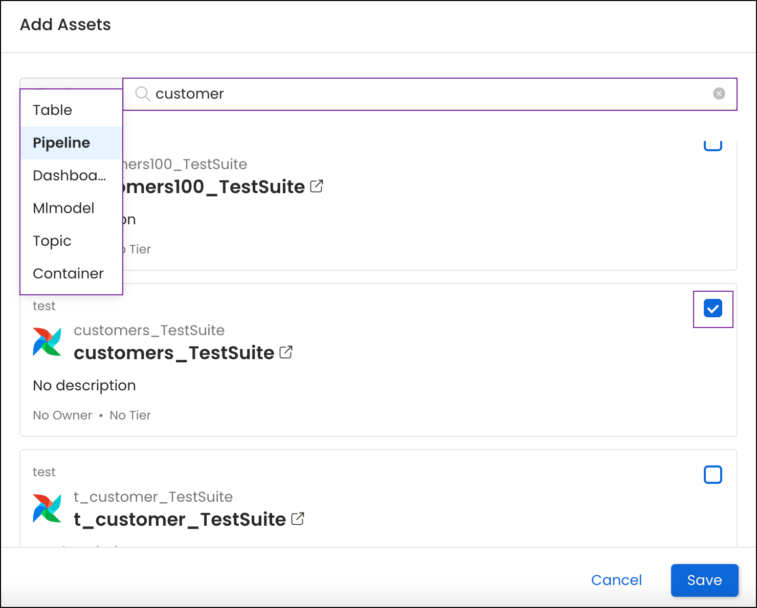 Assets Related to the Glossary Term