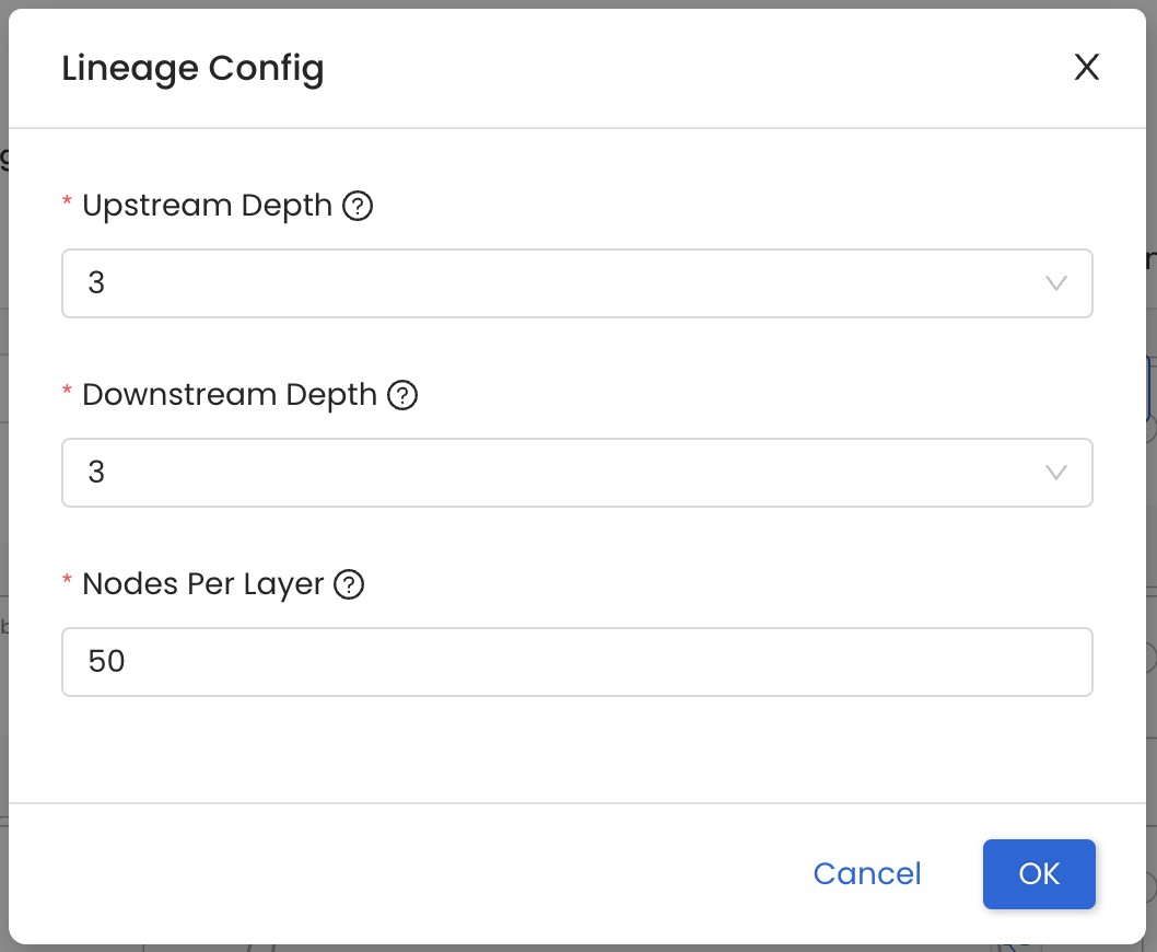 Lineage Config